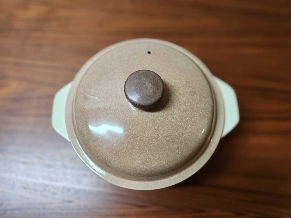 Denby Cinnamon Round Lidded Casserole