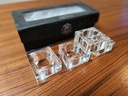 Thomas Rosenthal Crystal Napkin Rings by Oleg Cassini