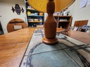 Small Teak Table Lamp