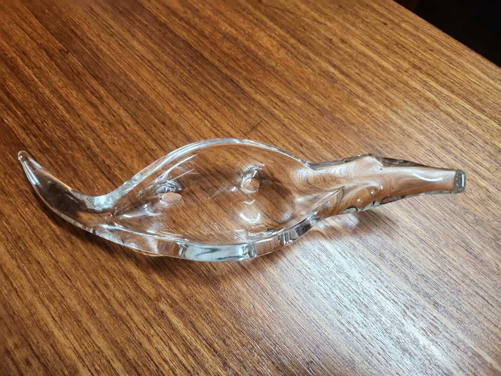 Viking Glass Alligator Bowl