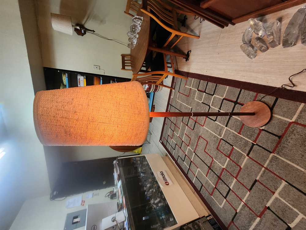 Teak Floor Lamp