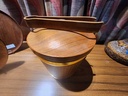 Made in Japan Teak Ice Bucket with Tongs