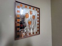 Vintage Painted MCM Mirror