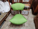 Vintage 1958 Wrought Iron Hoop Chair by John Cicchelli for Riley Wolfe