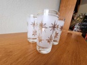 Set of 4 Dominion Glass Starburst Drinking Glasses