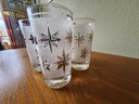 Set of 4 Dominion Glass Starburst Drinking Glasses