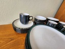 16 Piece Set Denby Jet - Stripes & Skyline