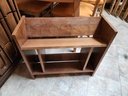 Walnut Finish MCM Bookcase