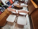 Set of 4 Nordic Furniture Teak Low Back Dining Chairs