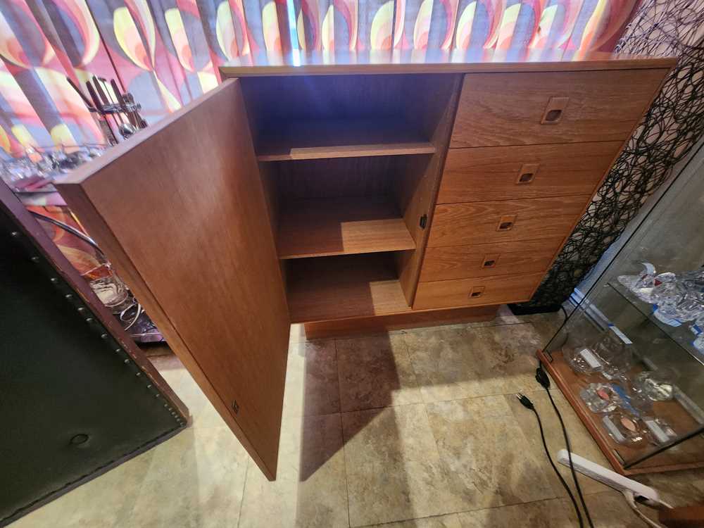 Teak Gentleman's Dresser