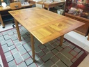 Uldum Mobelfabrik Square Teak Draw Leaf Dining Table