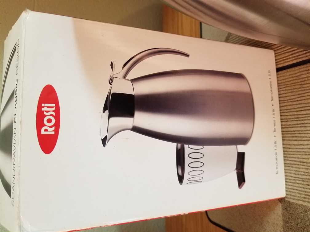 Rosti Denmark 1.5 Liter Thermos in Box