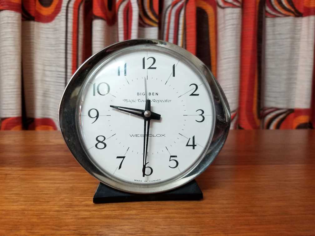 Westclox Big Ben Magic Touch Repeater Clock
