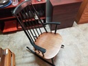 Farstrup Mobler Teak & Ebonized Walnut Rocking Chair #8662