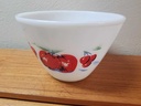 Fireking Apples and Cherries Large Mixing Bowl