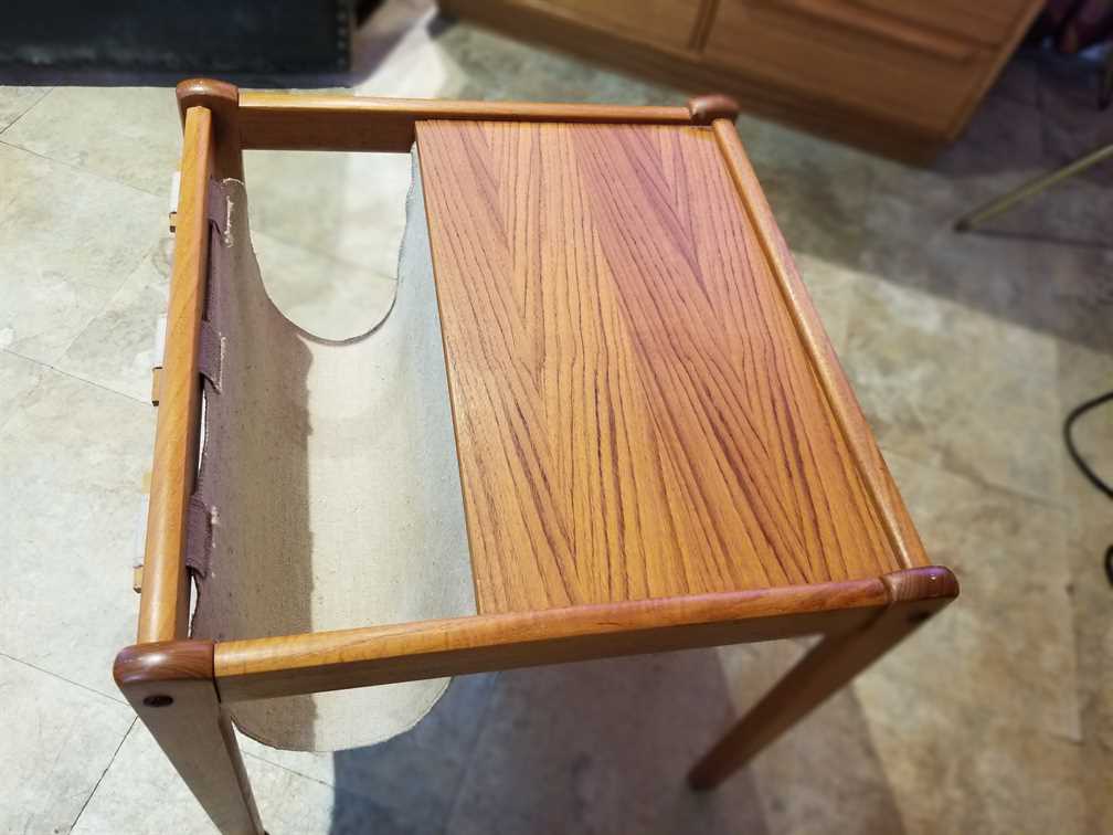 BRDR. FURBO Denmark Teak Magazine Table