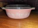 Pyrex Pink Daisy 043