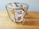 Libbey Gold Leaf Ice Bucket