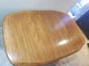 Dyrlund Teak Oval Dining Table w/2 Leaves