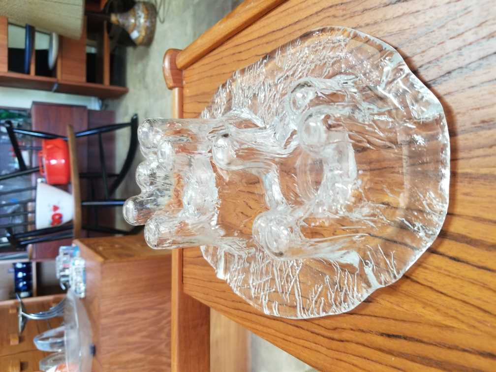 Muurla Finland Double Volcano Finger Votive Holder by Pertti Kallionen