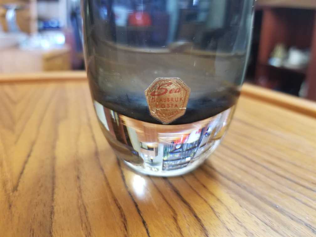 SEA Glasbruk Kosta Vase