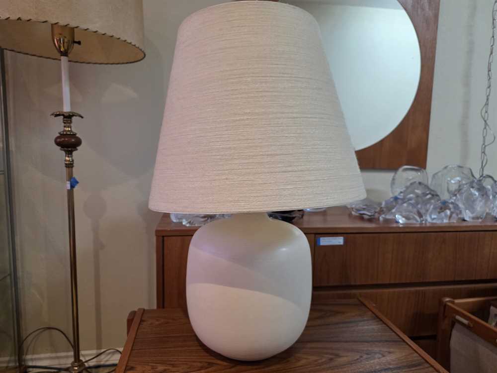 Danish Lotte Bostlund Ceramic Lamp