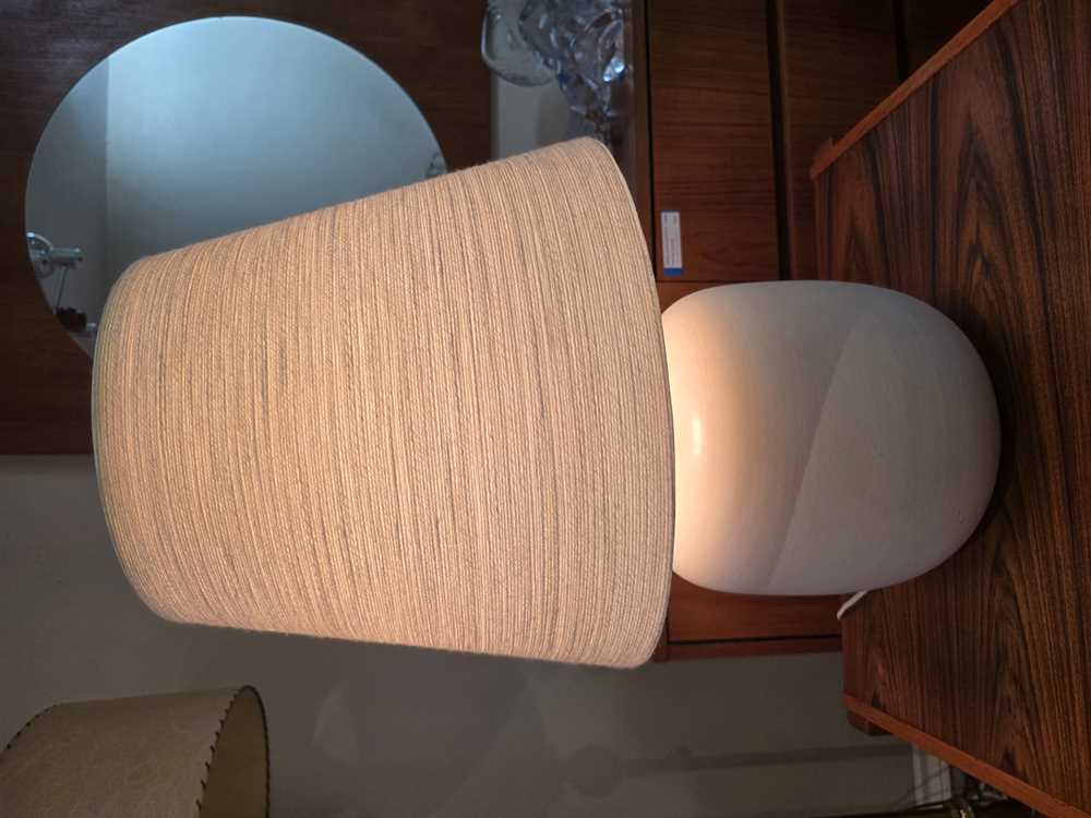 Danish Lotte Bostlund Ceramic Lamp