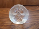 Mats Jonasson Signed and Numbered Glass Sculpture Owl