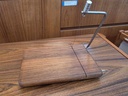 Teak Cheese Board w/ cutter