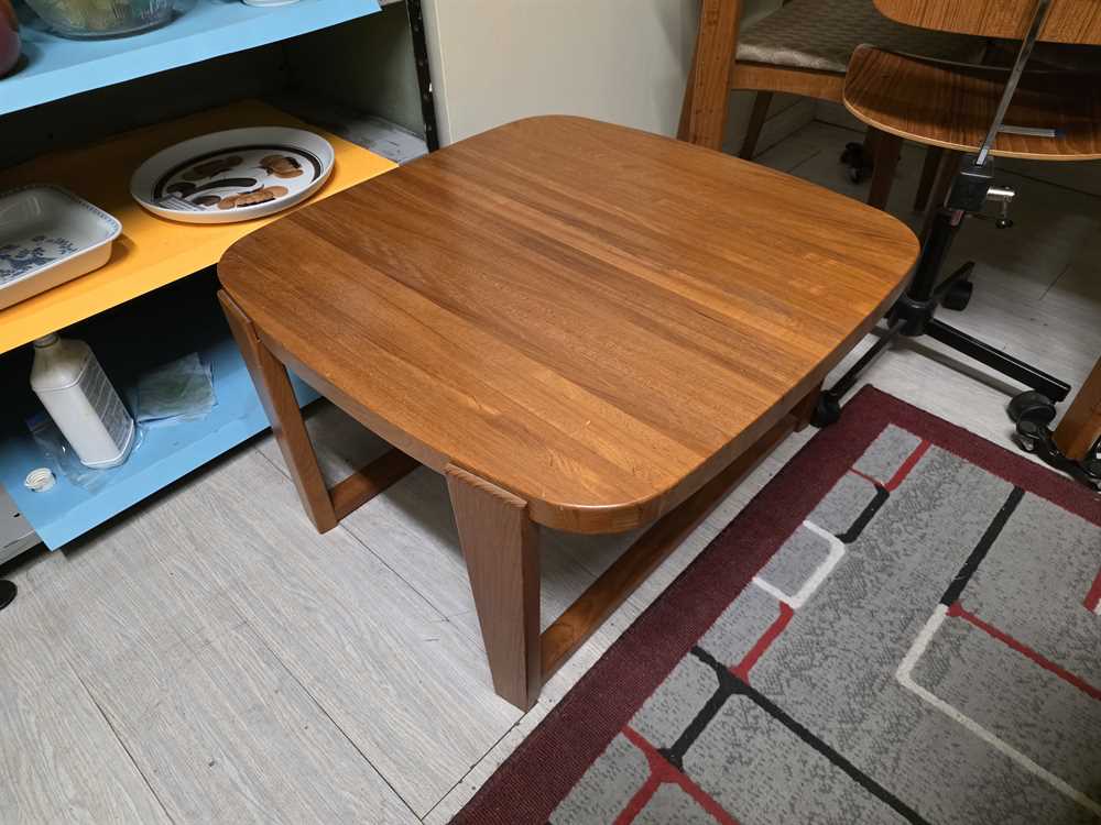 Pair of Trioh  Denmark Solid Teak End Tables