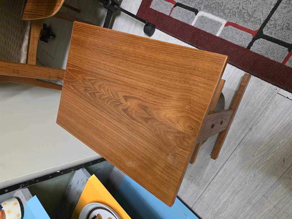 PBJ Mobler Teak Side Table/Magazine Stand