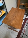 PBJ Mobler Teak Side Table/Magazine Stand