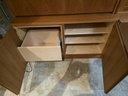 Poul Hundevad 3 Piece (5 Section) Teak Wall unit w/ Guncase