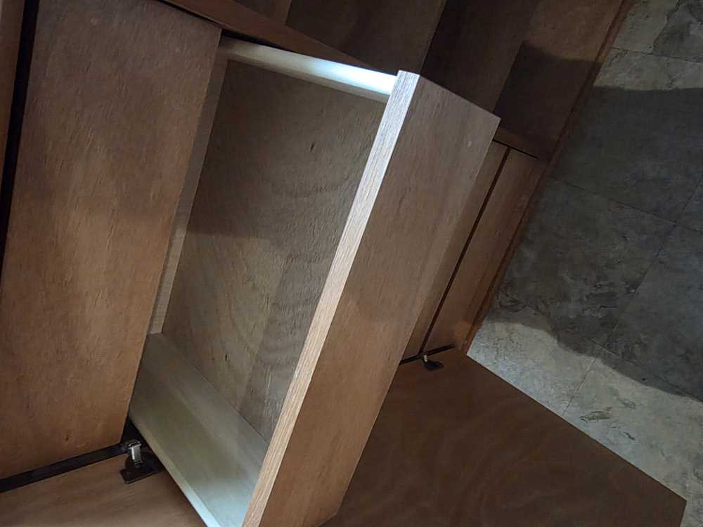 Design Furn. MFG Canada Teak Gentleman's dresser