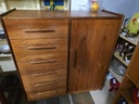 Design Furn. MFG Canada Teak Gentleman's dresser