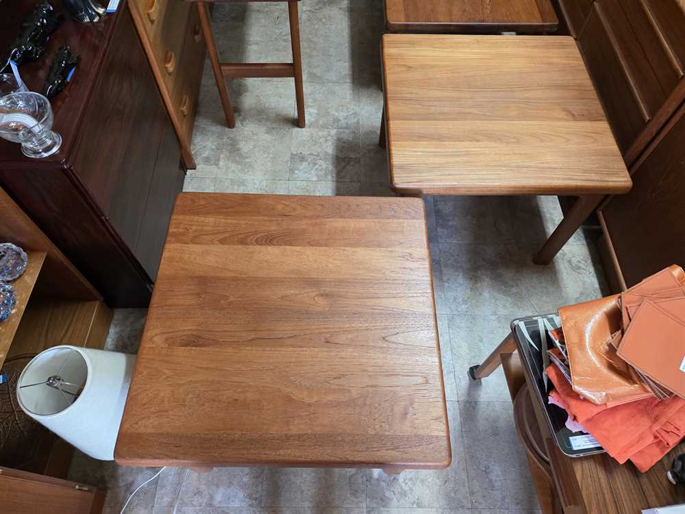 Niels Bach Denmark Solid Teak Living Room Set