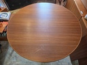 H. Sigh and Søns Møbelfabrik Round/Oval Teak Dining Table w/ 2 leaves