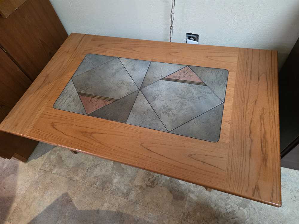 Gangso Mobler Denmark Teak and Tile Coffee Table and 2 Side Tables Set