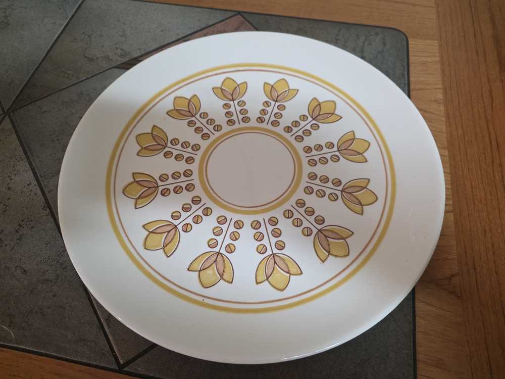 Ironstone USA Round Serving Plate