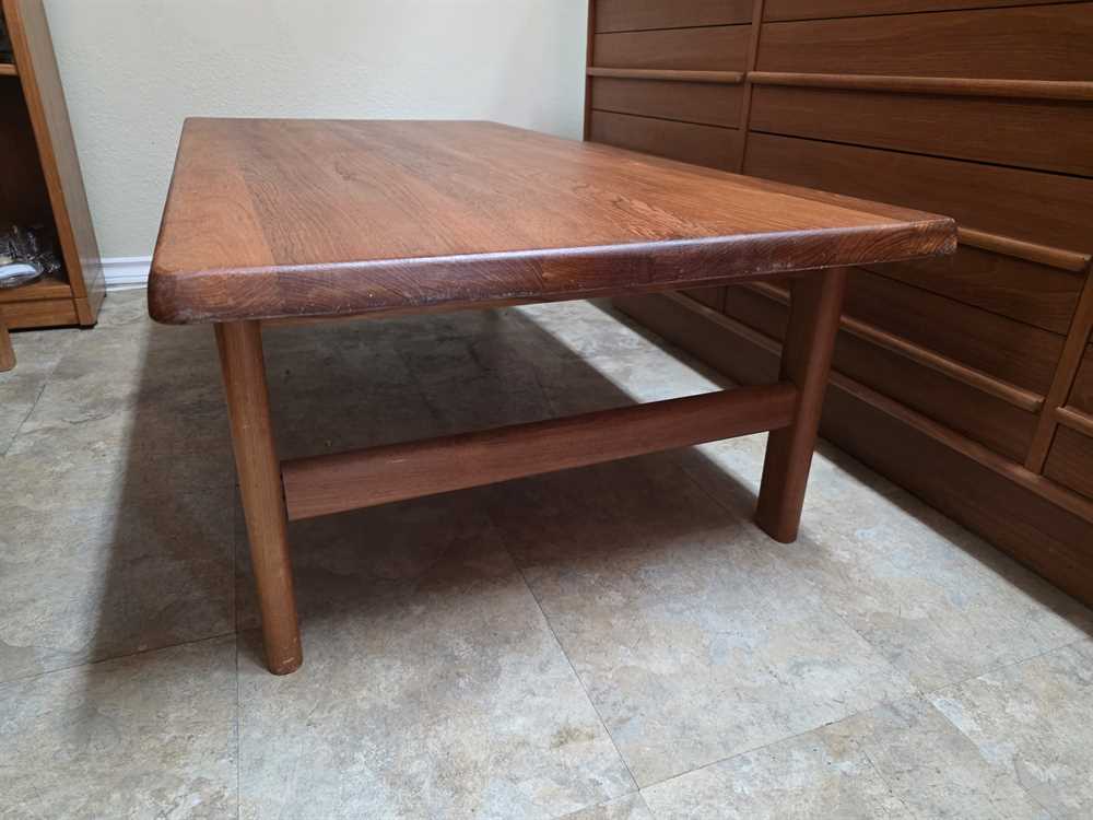 Niels Bach Solid Teak Coffee Table