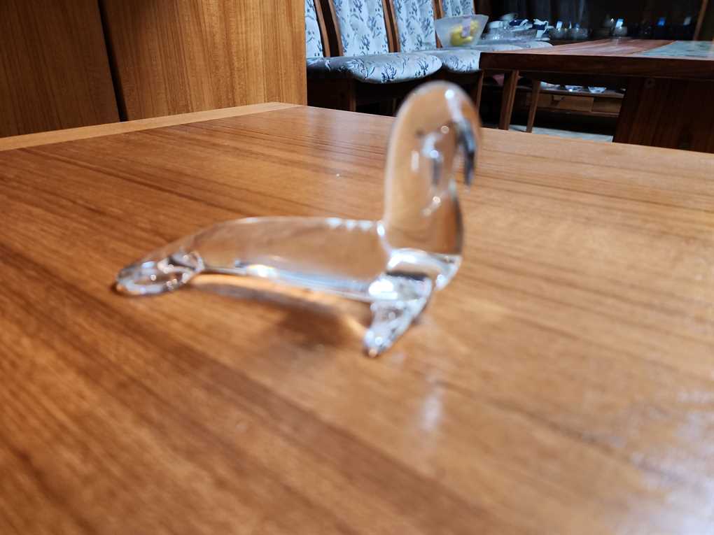 Handblown Glass Walrus Made in Canada