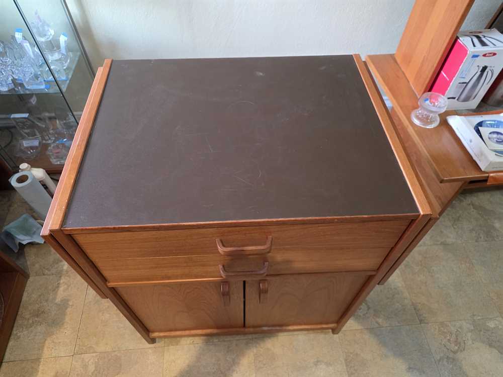 Danish Teak Cart