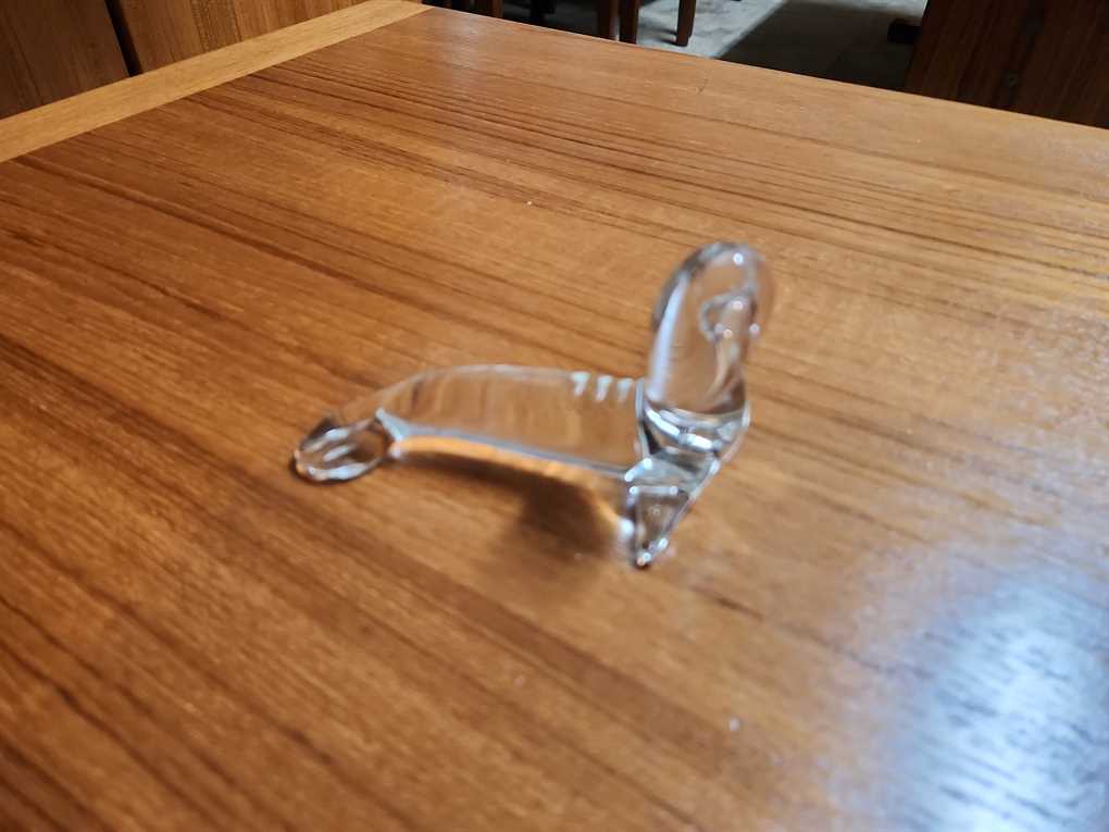 Handblown Glass Walrus Made in Canada