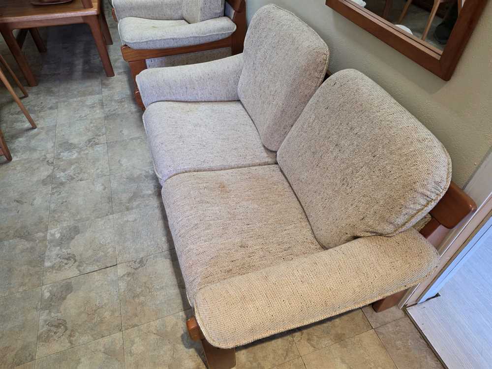 Danish Teak Loveseat