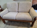 Danish Teak Loveseat
