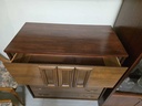 Viscol by Victoriaville Walnut 4 Drawer Tallboy Dresser