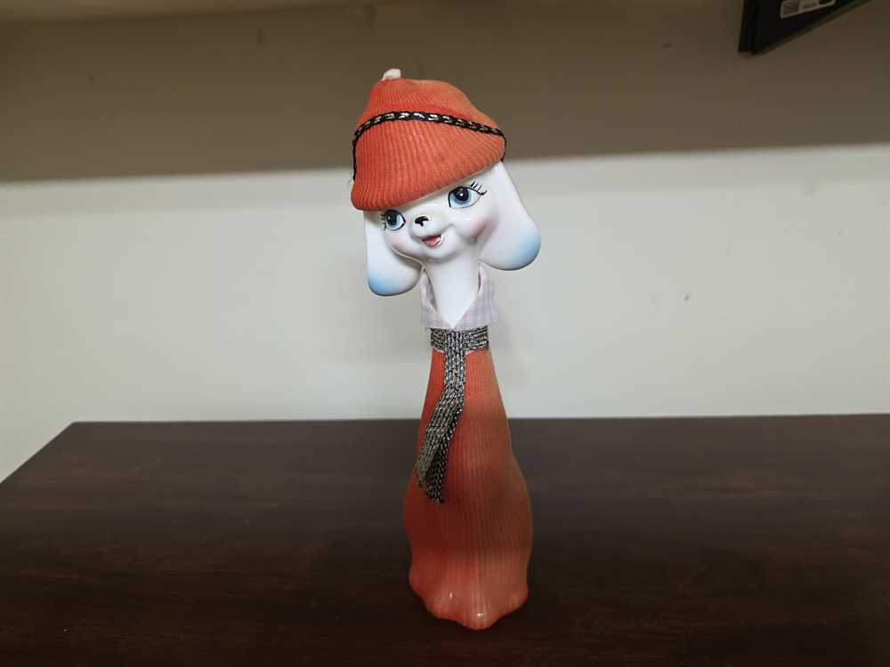 Gift Craft Japan Ceramic Dressed up Dog