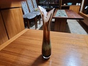 Colorful Swung Type Vase - Signed by Artist
