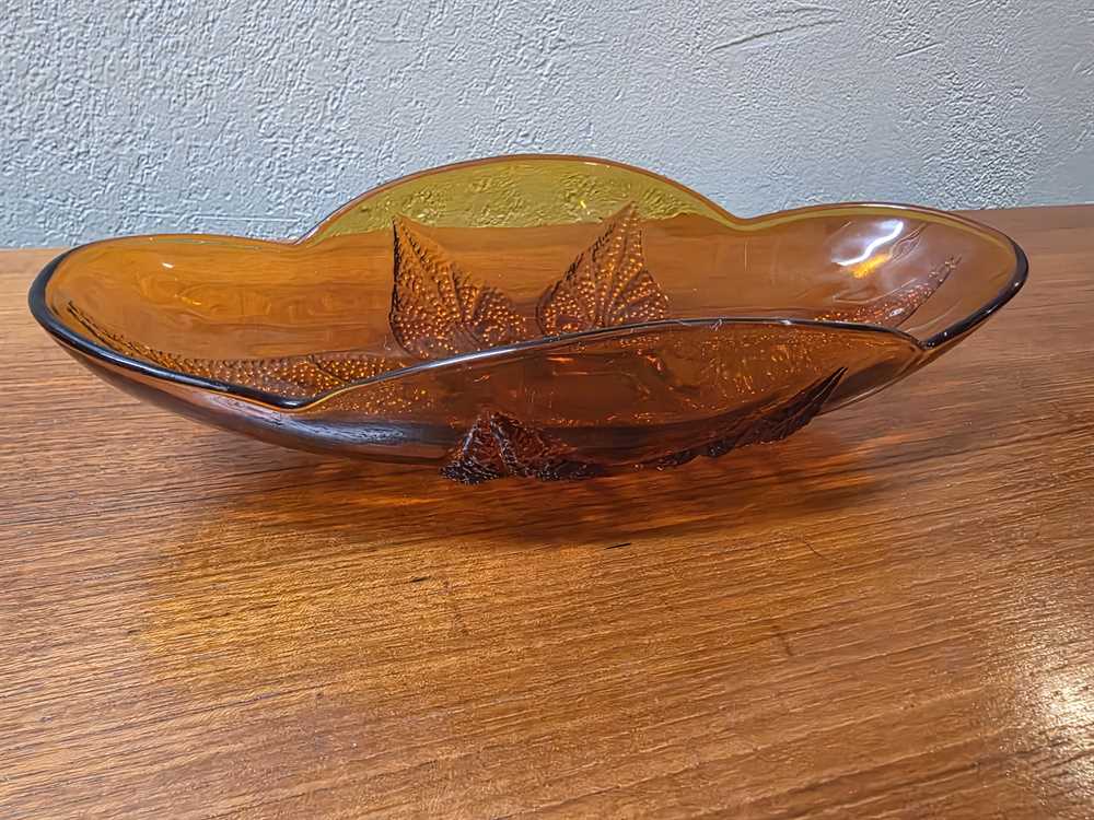 Anchor Hocking Renaissance Gold Relish Dish 10"