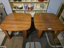 Pair of Trioh  Denmark Solid Teak End Tables